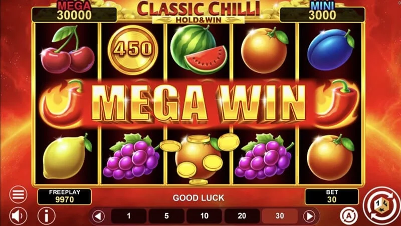 Classic Chilli Hold & Win – добитна комбинација на 243 начини